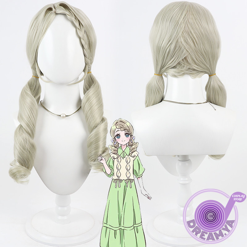 Synthetic Wigs - Perruque de Cosplay Kurusu Eriza, vert