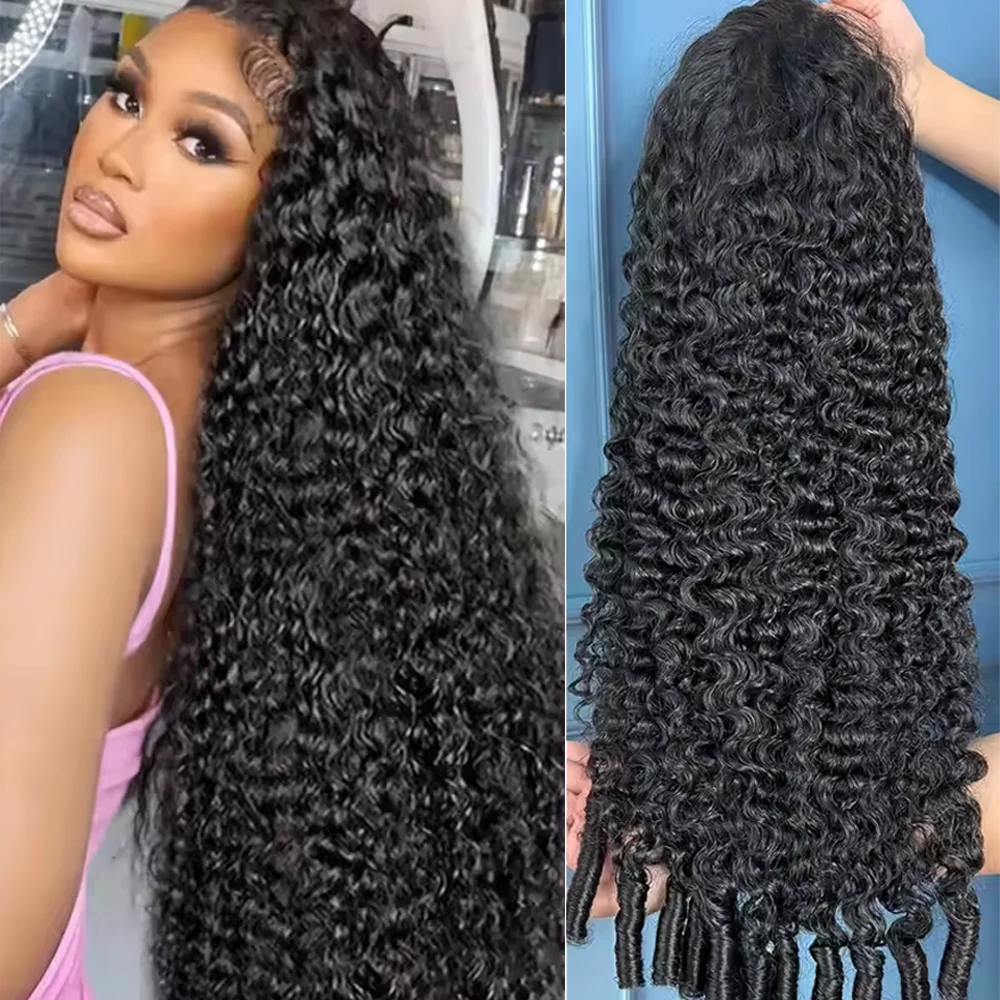 Human Hair Wigs - Perruques frontales en dentelle transparente HD