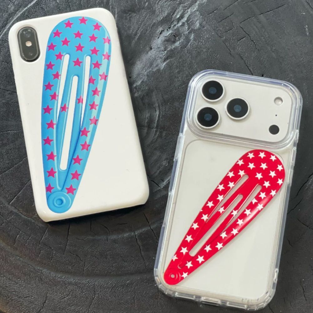Hair Clips - Coque de téléphone Y2K Niche style
