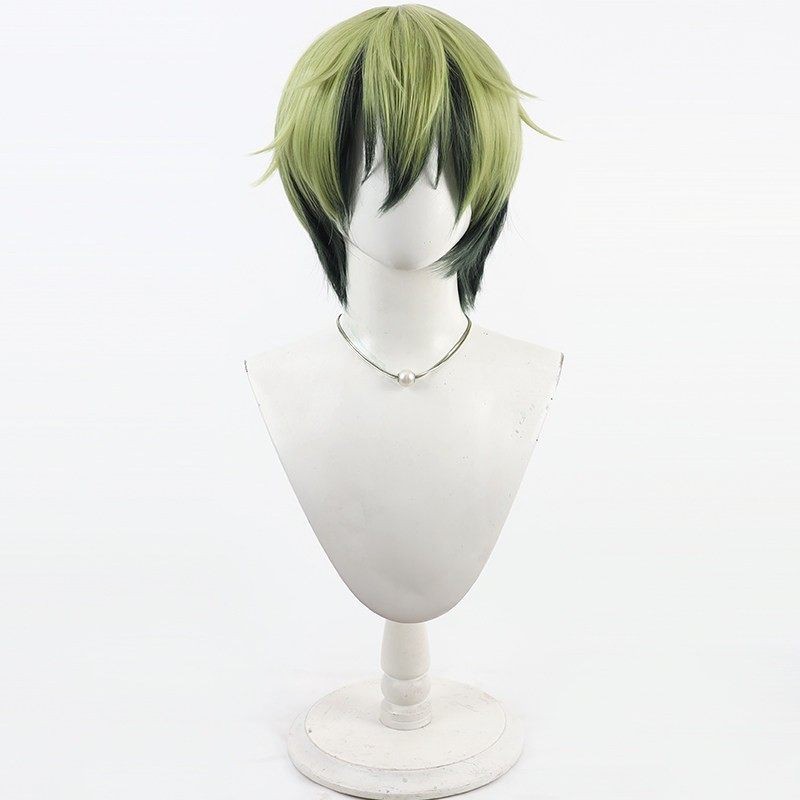 Synthetic Braided Wigs For Black Women - Perruque Anime Naoya Zenin, cheveux blonds