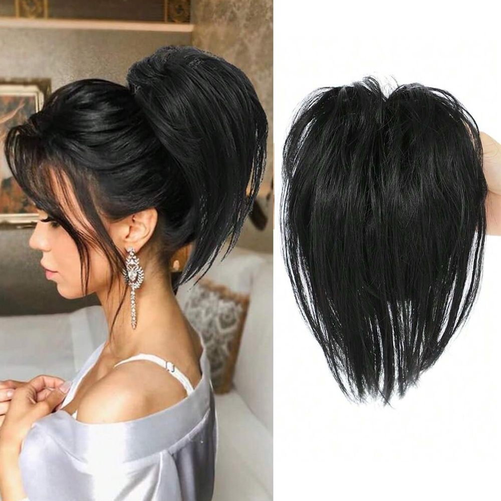 Claw Clip Messy Bun Hair Piece - Extensions capillaires synthétiques pour femmes :