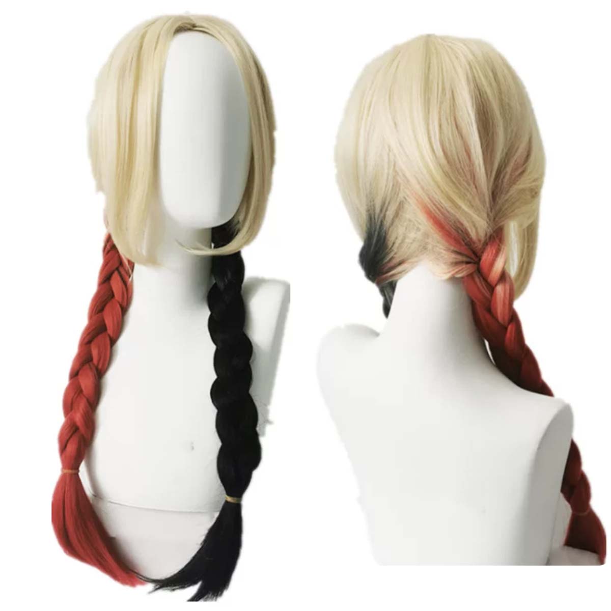 Synthetic Braided Wigs For Black Women - Perruque de Cosplay Quinn pour femmes,