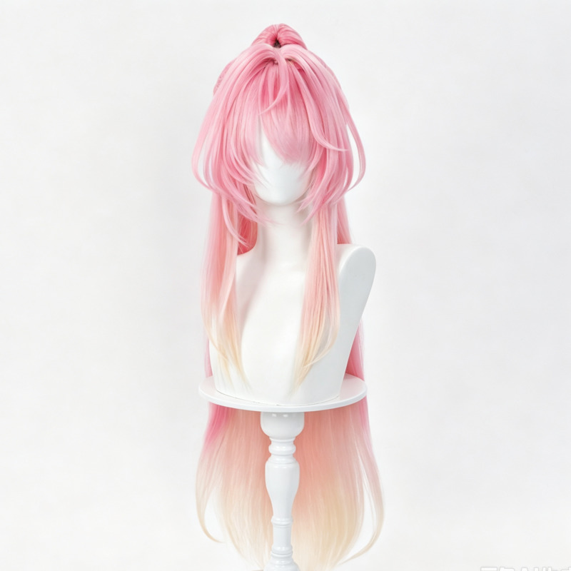 Synthetic Wigs - Perruque Aemeath Wuthering Waves queue de