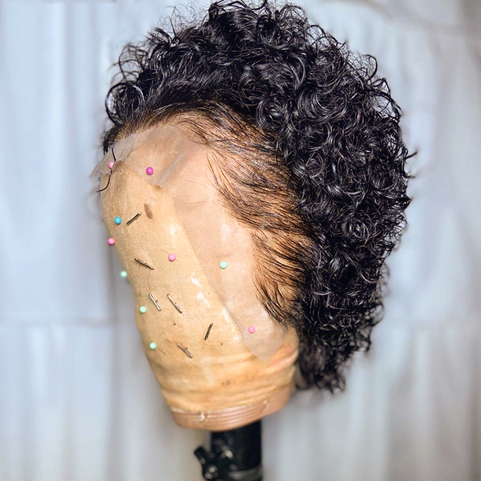 Perruque de cheveux humains bo - Short Pixie Cut Wig Human Hair Cheap avis et prix