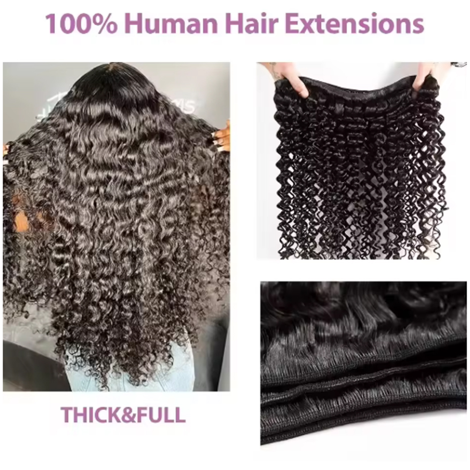 Paquets de vague profonde avec - Deep Wave 3 Bundles With Closure avis et prix