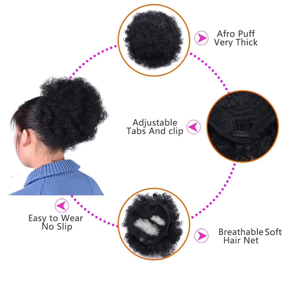 Afro Puff Proximity Wstring Po - Drawstring Afro Curly Puff Ponytail avis et prix