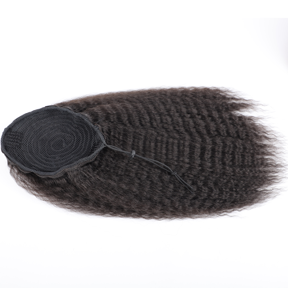 Faux cordon synthétique queue  - Drawstring Afro Curly Puff Ponytail avis et prix
