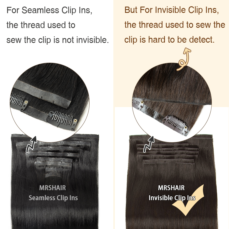 Clip Invisible en PU dans l'ex - Invisible Tape In Extensions Real Hair avis et prix