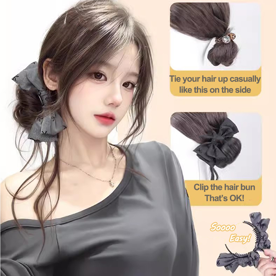 Extension de cheveux synthétiq - Claw Clip Messy Bun Hair Piece avis et prix
