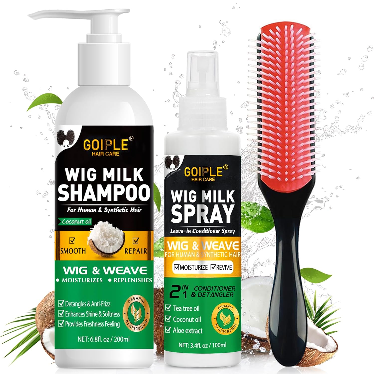 Kit de soin pour perruques GOI - Synthetic Wigs avis et prix