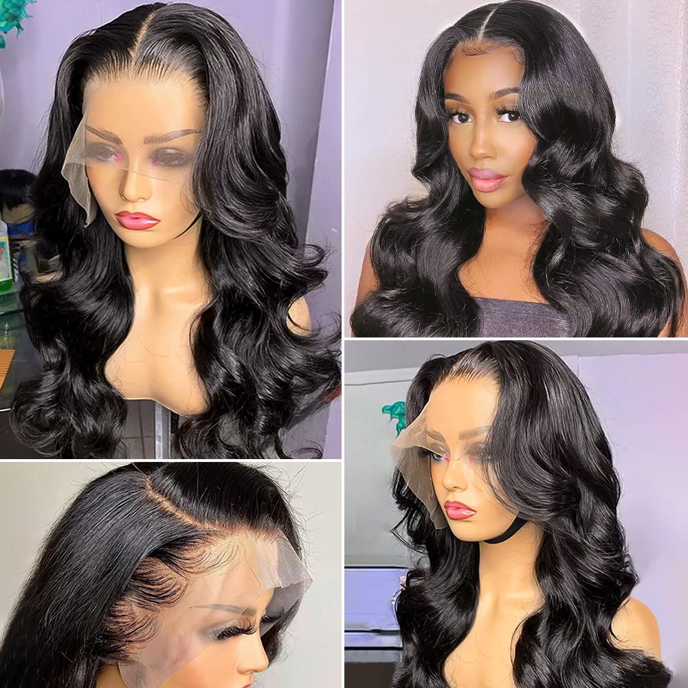 Perruque Lace Front 13x6 HD Tr - Hd Lace Frontal Wig Human Hair Pre Plucked avis et prix