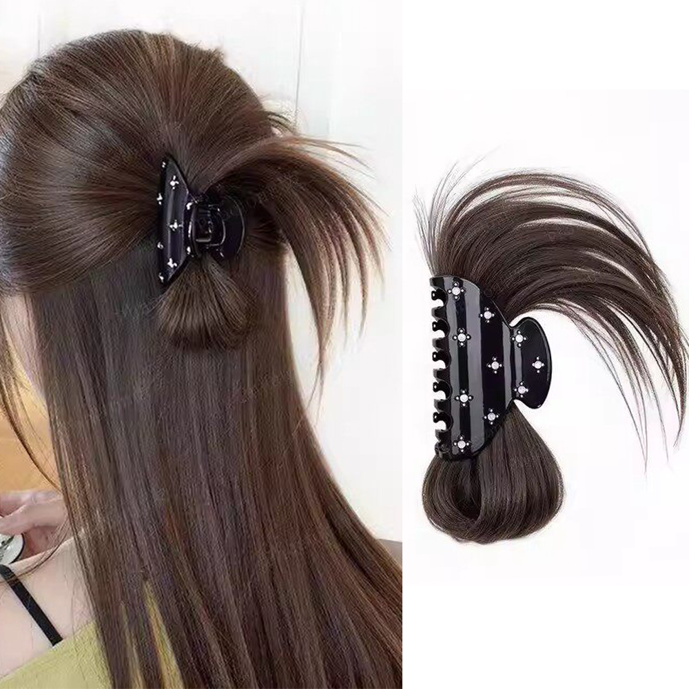 Chignon désordonné et volumine - Claw Clip Messy Bun Hair Piece avis et prix