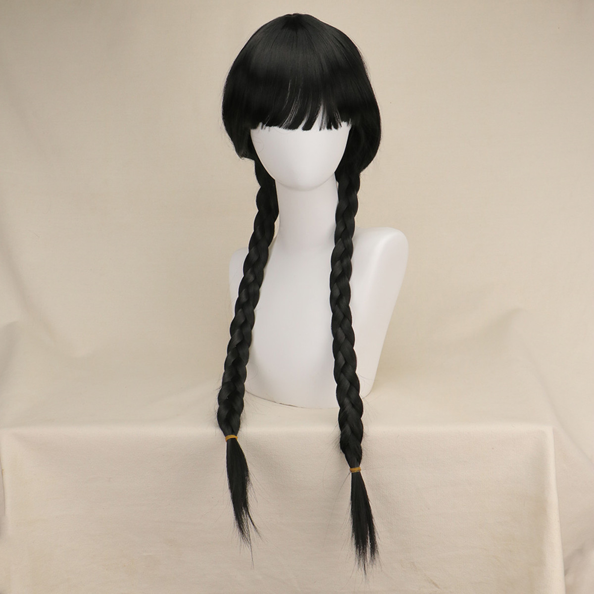 Perruques longues gothiques po - Synthetic Braided Wigs For Black Women avis et prix