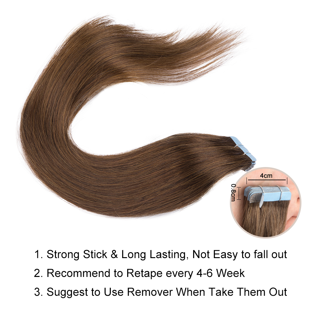 Extensions de cheveux humains  - Invisible Tape In Extensions Real Hair avis et prix