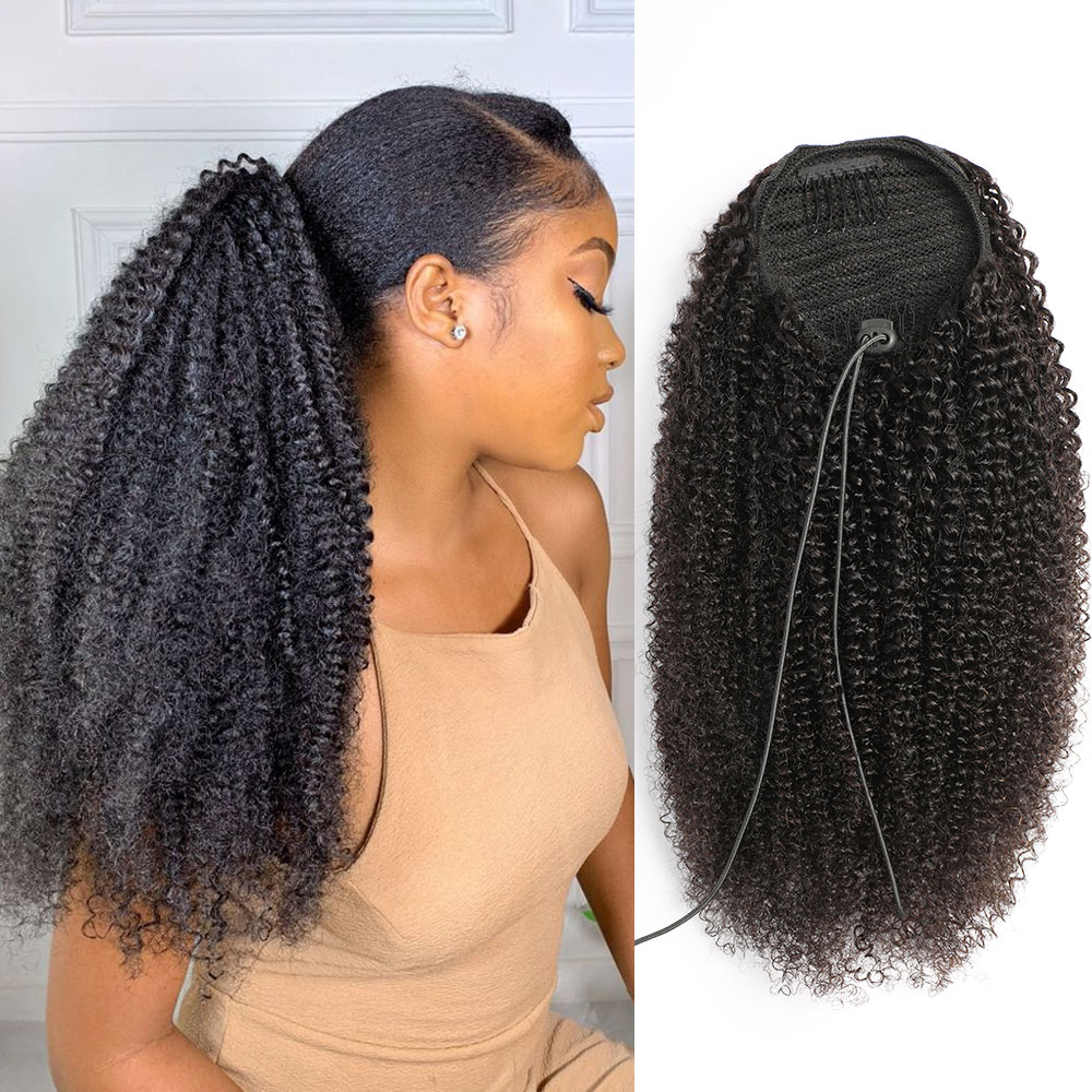 Queue de cheval en cheveux hum - Seamless Clip In Hair Extensions Human Hair avis et prix