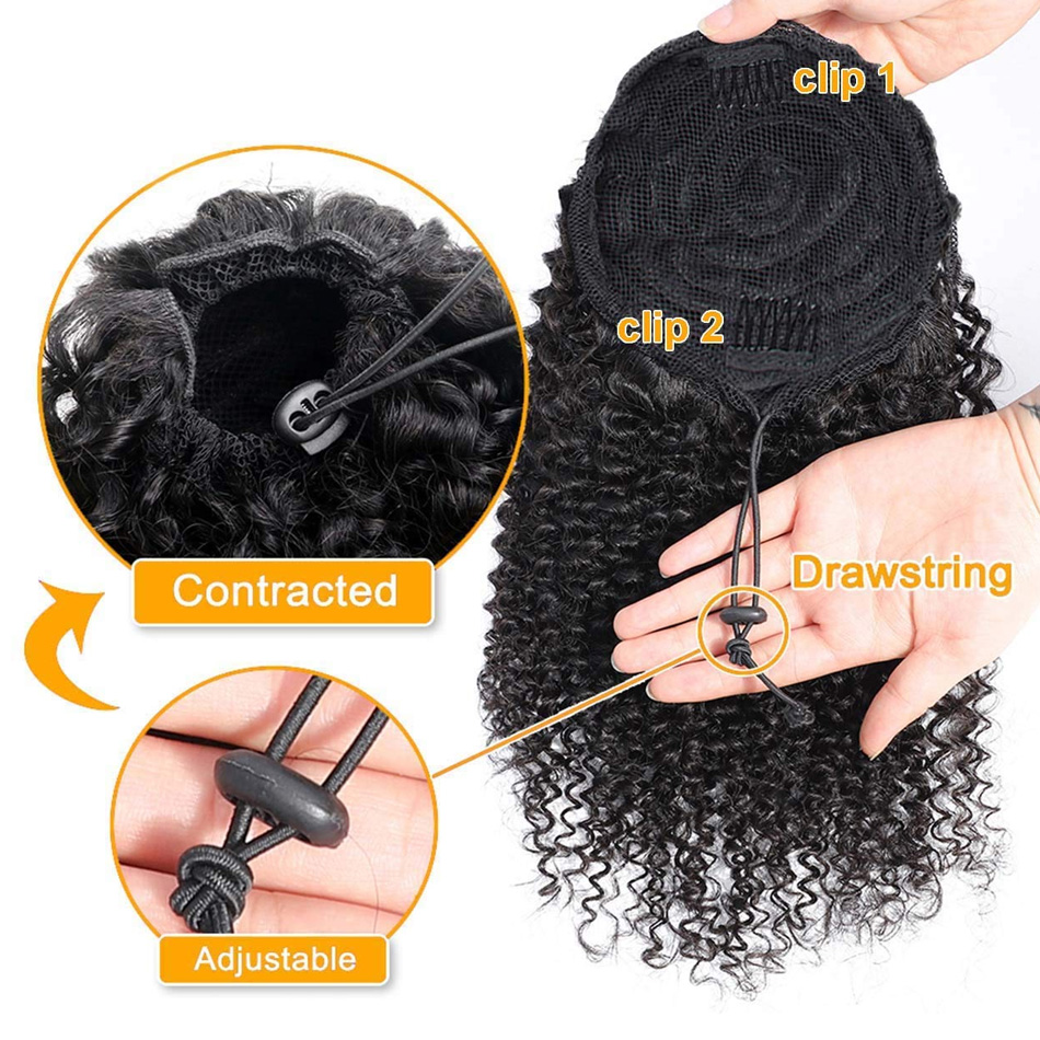 Queue de cheval en cheveux hum - Seamless Clip In Hair Extensions Human Hair avis et prix