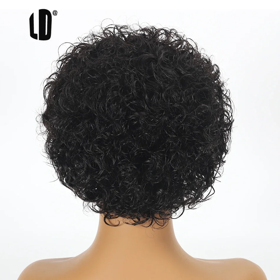 Perruque Pixie Cut 99J, perruq - Short Pixie Cut Wig Human Hair Cheap avis et prix