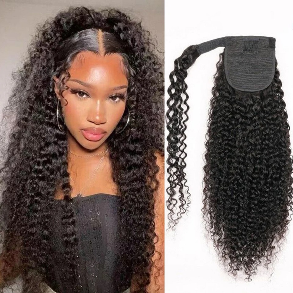 Extension de queue de cheval b - Seamless Clip In Hair Extensions Human Hair avis et prix