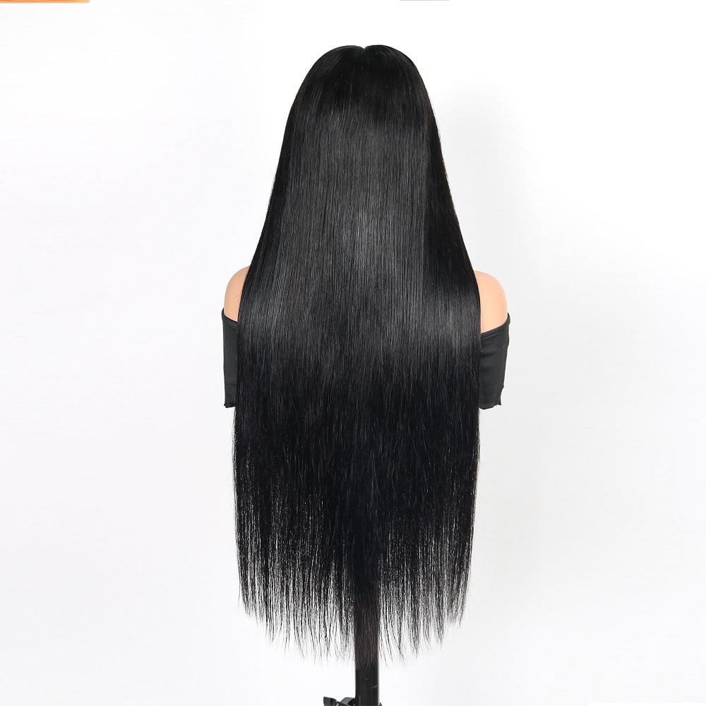 Perruques Lace Front Droites 7 - Glueless Wear And Go Human Hair Wig avis et prix