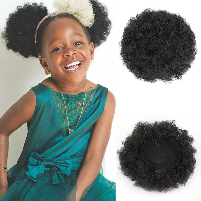 6 pouces Afro bouffée cordon q - Drawstring Afro Curly Puff Ponytail avis et prix
