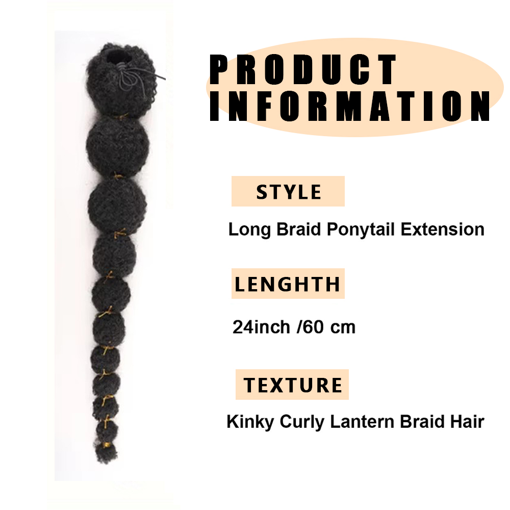 Extension de queue de cheval a - Drawstring Afro Curly Puff Ponytail avis et prix