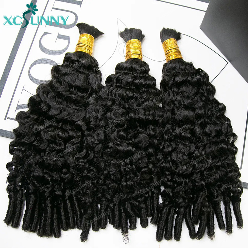 Extensions de cheveux humains  - Water Wave Bulk Human Hair For Braiding avis et prix