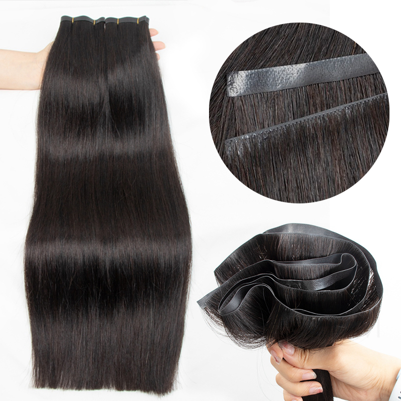 Mèches naturelles naturelles n - Invisible Tape In Extensions Real Hair avis et prix