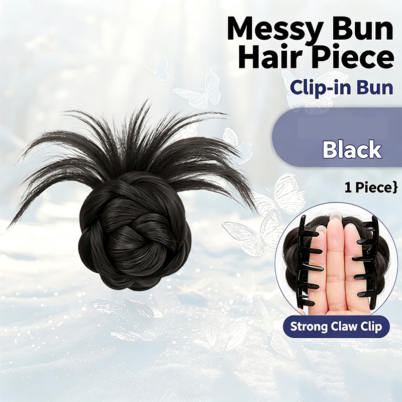 Chignon désordonné et volumine - Claw Clip Messy Bun Hair Piece avis et prix