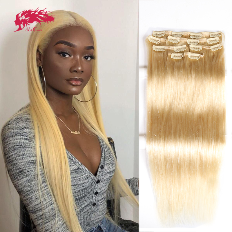 Ali Queen 7 pièces Extensions  - Seamless Clip In Hair Extensions Human Hair avis et prix