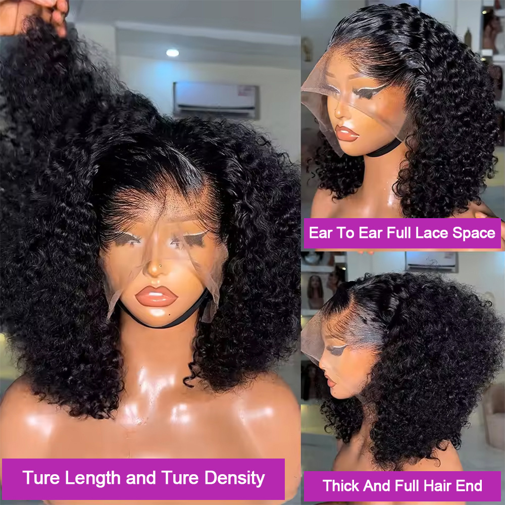 Perruques de cheveux humains p - Pre Parted 13X4 Lace Front Bob Wig avis et prix