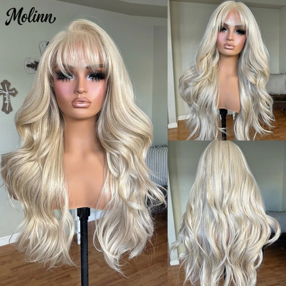 Perruque Lace Front Blonde 613 - 613 Blonde Body Wave Lace Front Wig avis et prix