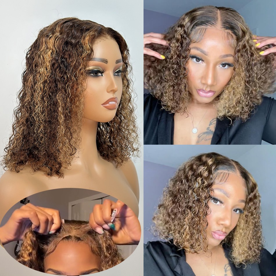 Perruque Wear & Go P427 Blond  - Glueless Wear And Go Human Hair Wig avis et prix