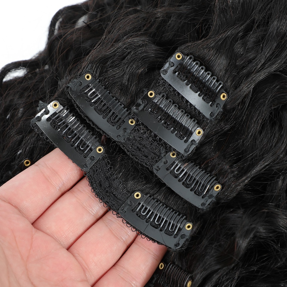 Extensions de cheveux à clipse - Seamless Clip In Hair Extensions Human Hair avis et prix