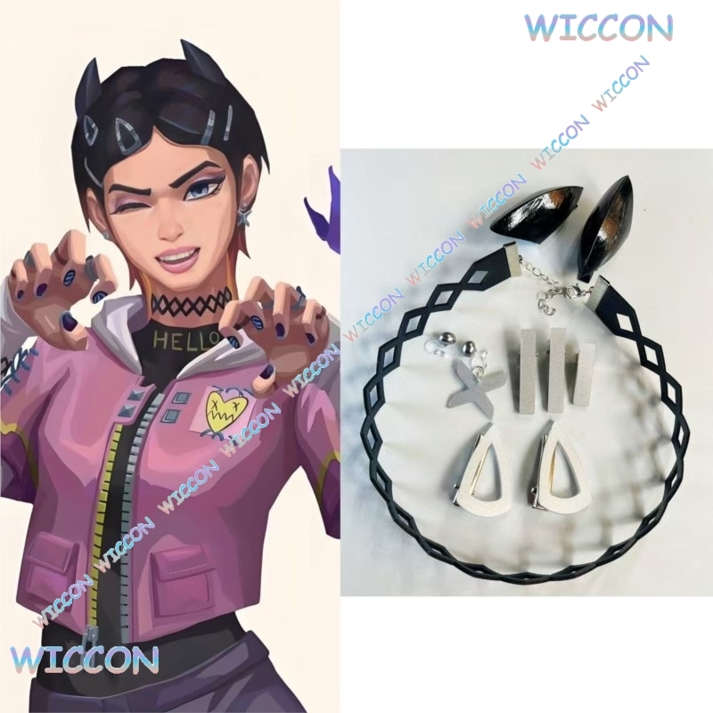 Valorant – collier à Clip en f - Hair Bundles avis et prix