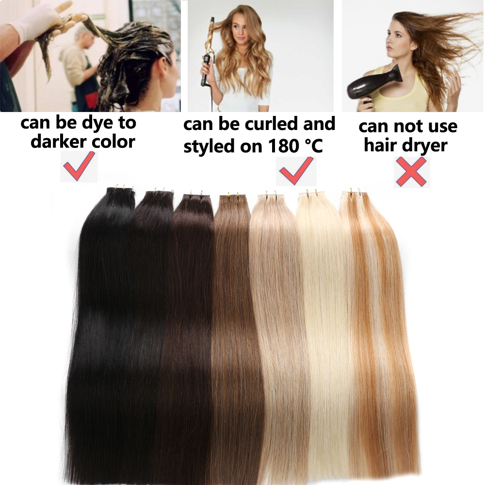 BHF bande dans les Extensions  - Invisible Tape In Extensions Real Hair avis et prix
